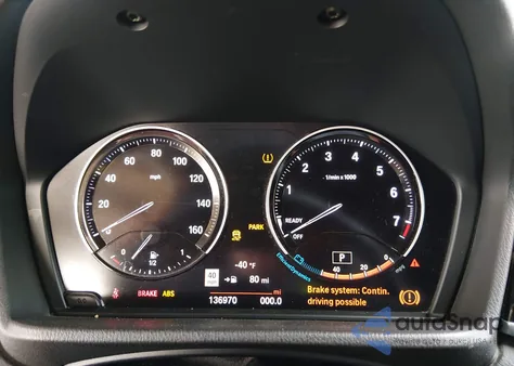 2020 BMW X1 Sdrive28I из США, поврежденный, VIN WBXJG7C06L5P67155